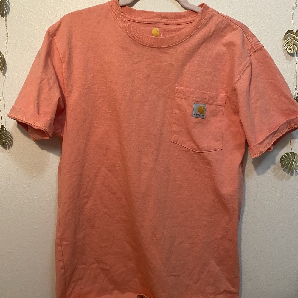 Coral Carhartt Tee